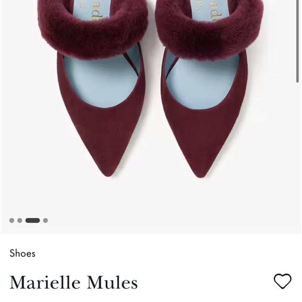 Kate Spade Marielle Mules Shoes - Picture 11 of 12